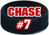 Puck Personalized | Hockey Decals Magnets Signs