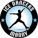 Ice skating male car decals, car magnets, locker magnets, yard signs