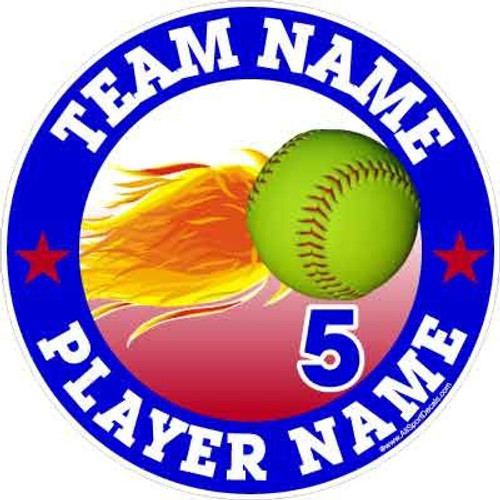 softball window stickers decals clings & magnets