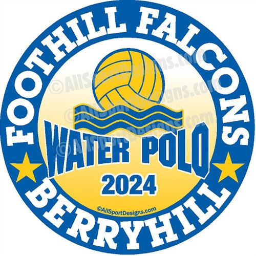 WaterPolo stickers decals clings & magnets