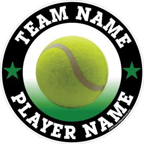One of the very many different tennis car decals online