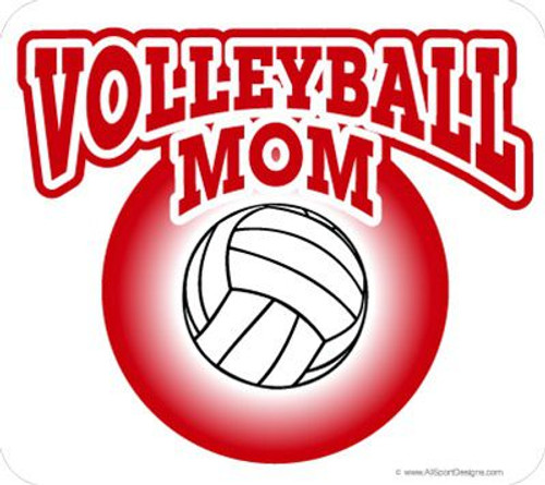 volleyball stickers clings decals magnets
