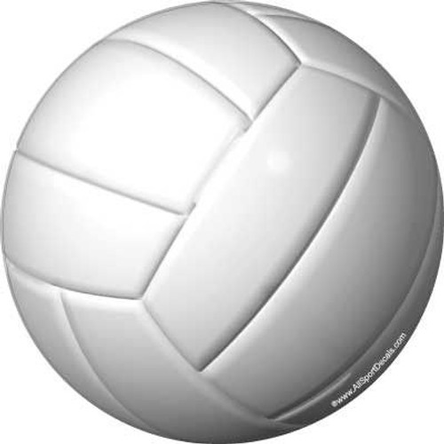 volleyball car window sticker decal magnet wall decal