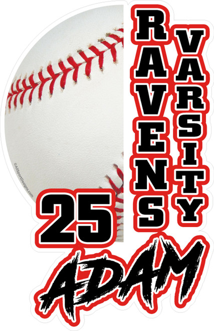 Baseball Fundraising Car Decals Magnets Signs