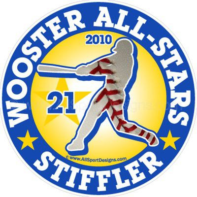 Baseball fundraising car decals, car and locker magnets, yard signs