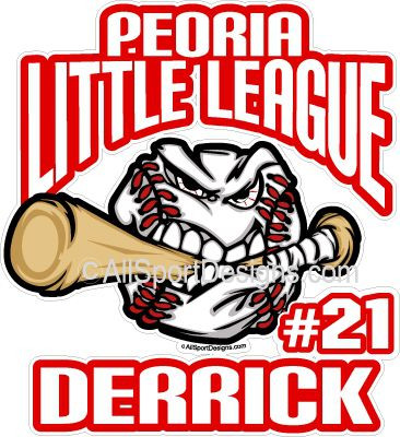 baseball fundraising car stickers clings decals & magnets