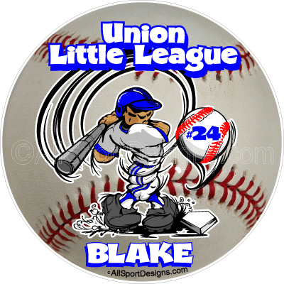 fundraising baseball car stickers clings decals & magnets, yard signs