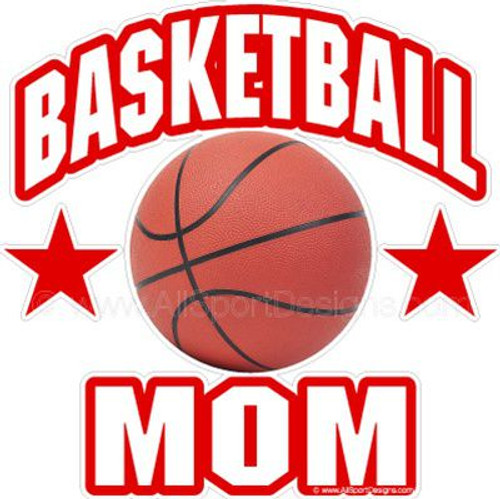 Basketball window sticker decal clings & magnets