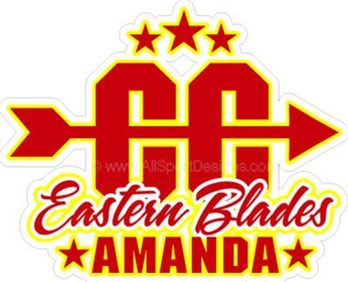 Cross Country sticker decals clings & magnets