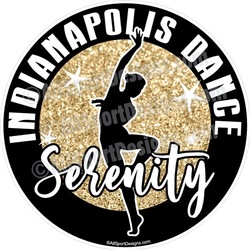 dance stickers decals clings & magnets