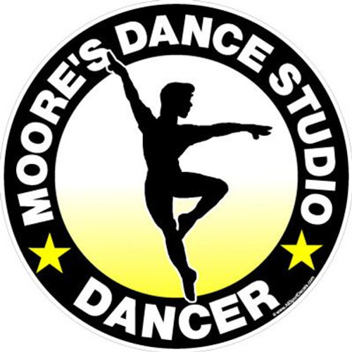 dance window stickers decals clings & magnets