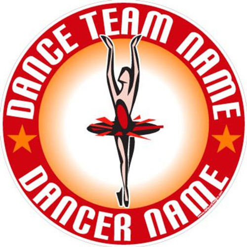 dance window stickers decals clings & magnets