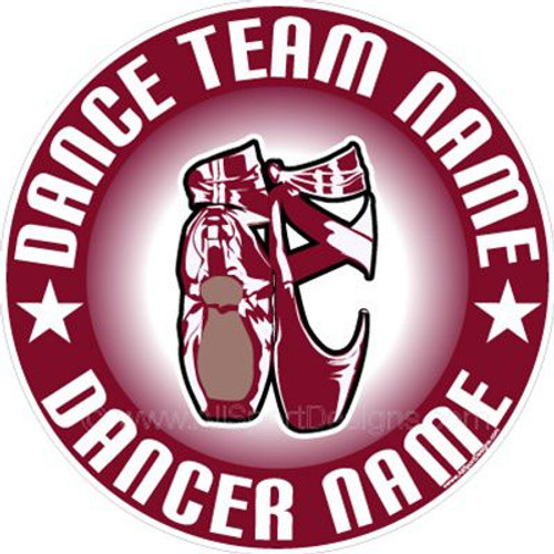 dance stickers decals clings & magnets