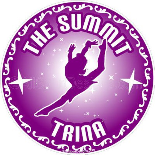 dance stickers decals clings & magnets