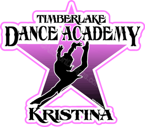 Dance car decals and magnets