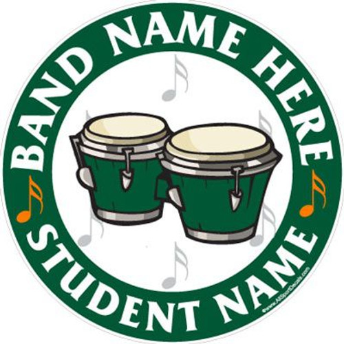 Drums decals stickers clings & magnets