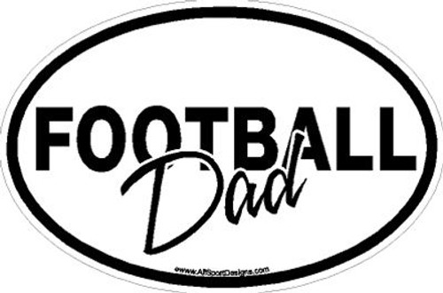 football stickers decals clings & magnets