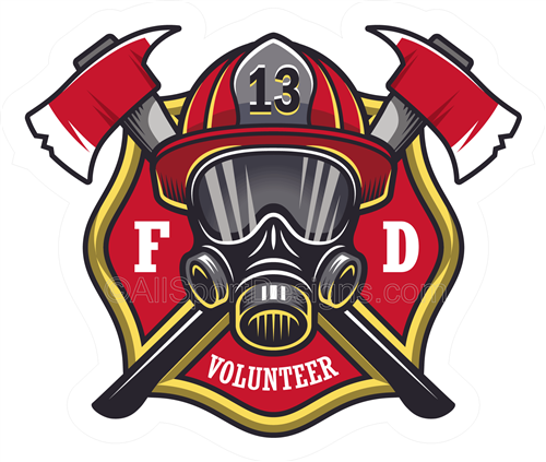 Firefighter Car Window Decals Stickers Magnets Wall Decals