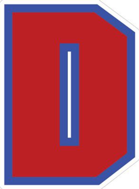 LETTER Helmet Decals
