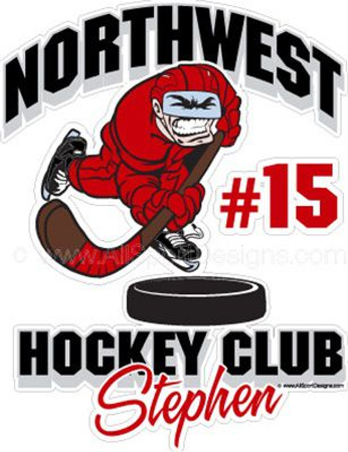 Hockey Decals Stickers Clings Car and Locker Magnets Hockey Decals Stickers Clings Car and Locker Magnets