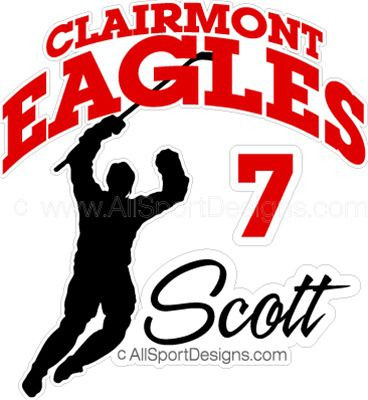 Clairmont Eagles | Hockey Decals Magnets Signs