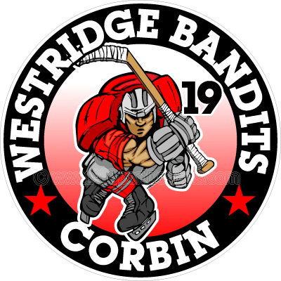 Westridge Bandits | Hockey Decals Magnets Signs
