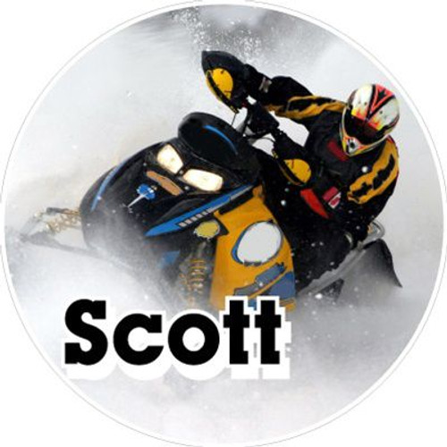 Snowmobile stickers clings decals & magnets