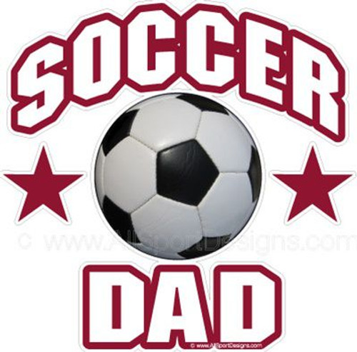 soccer dad window sticker decal clings & magnets soccer dad window sticker decal clings & magnets