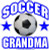 Soccer GRANDMA Window Decals Stickers or Magnets Soccer GRANDMA Window Decals Stickers or Magnets
