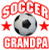 soccer Grandpa sticker decal clings magnets soccer Grandpa sticker decal clings magnets