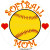 softball stickers clings decals & magnets softball stickers clings decals & magnets