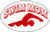 swimming car window spirit sticker decal magnet