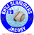 Baseball cracked glass design car stickers clings decals & magnets (2D-Flat)
