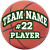basketball clings stickers decals & magnets