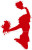cheerleading car window sticker decal magnet wall decal