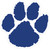 #HELMET115 Paw Print Front Helmet Decals