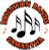 Band music note car window sticker decals magnets
