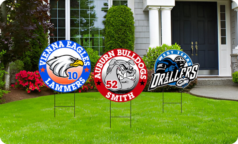 Team Signage 7 Ways Schools and Booster Clubs Use Team Yard Signs to Build Spirit ...
