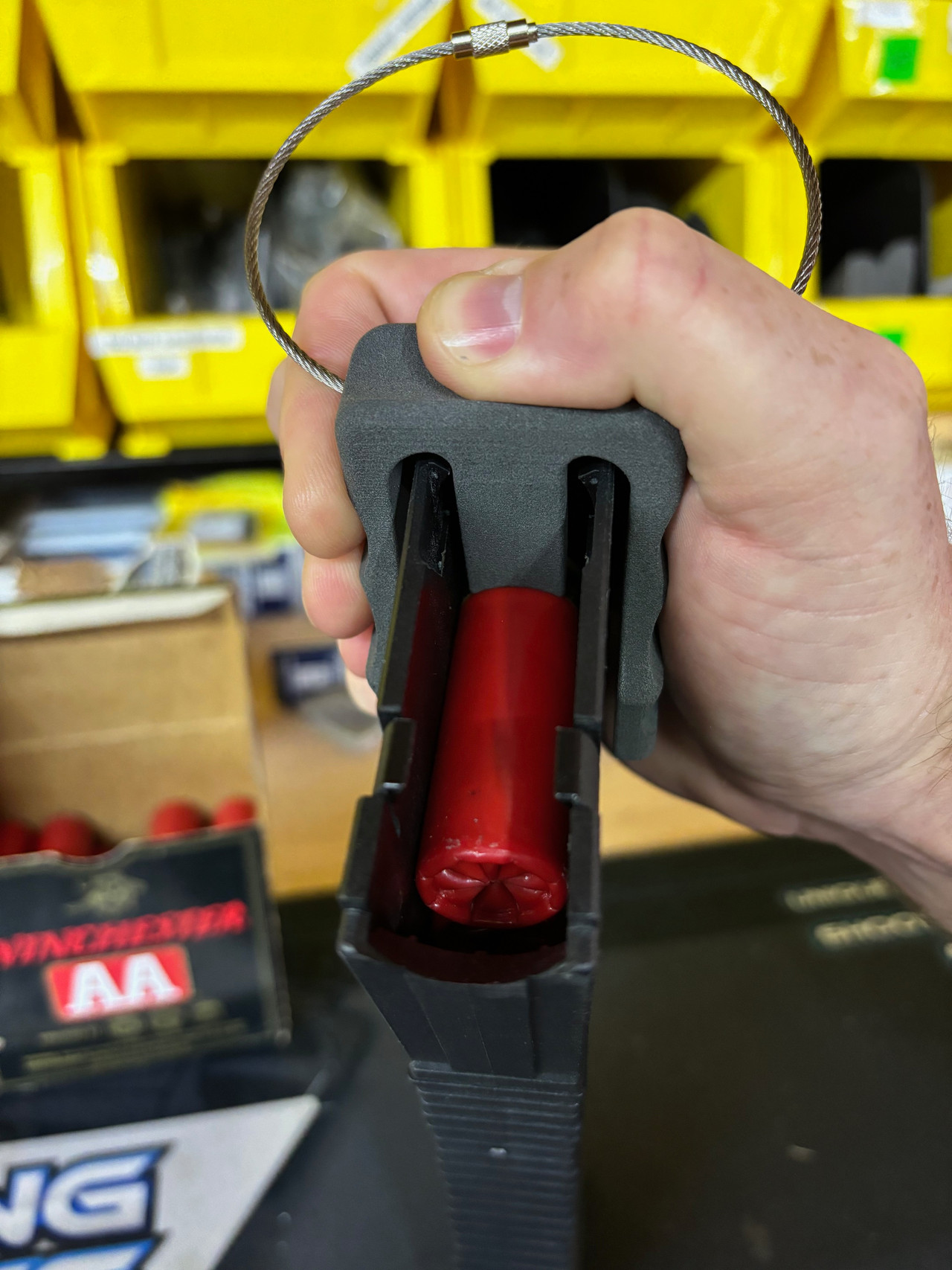 12 gauge shotgun loader for box feed magazines