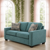 Ledron Fabric Double Sofa Bed