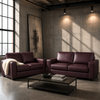 Ledron Fabric Double Sofa Bed