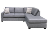 Remi Fabric Right Hand Facing - Condo Sectional