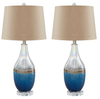 Johanna Glass Table Lamp Set 