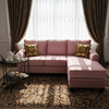Sonic Fabric Reversible Sectional