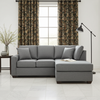 Remi Fabric Right Hand Facing Sectional with Twin Sofa Bed