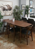 Rayan 5 Piece Dining Set Walnut