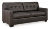 Belita Genuine Leather Sofa  Brown