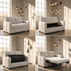 Arora Fabric Condo Double Sofa Bed