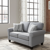 Sonic Fabric Love Seat Twin Sofa Bed