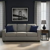 Nordel Fabric Sofa Hindman Grey